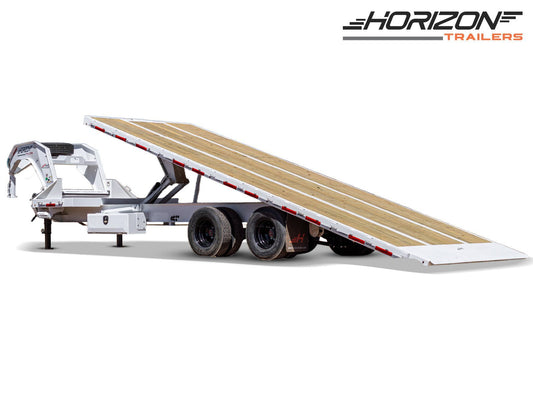 Horizon FHS Gooseneck Deckover Split Tilt Trailer - Stryker Dealership Group