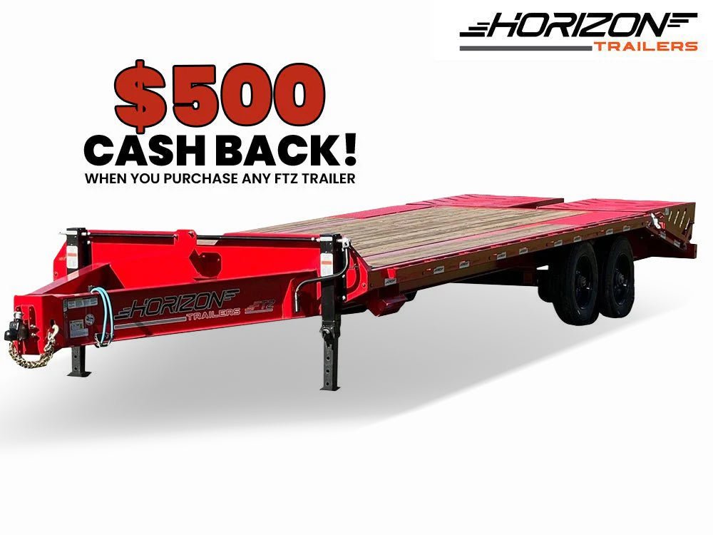 Horizon FTZ Bumper Pull Deckover Trailer