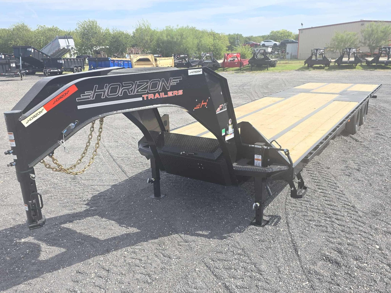 Horizon FYZ Dual Wheel Hydraulic Dovetail Trailer - Stryker Dealership Group