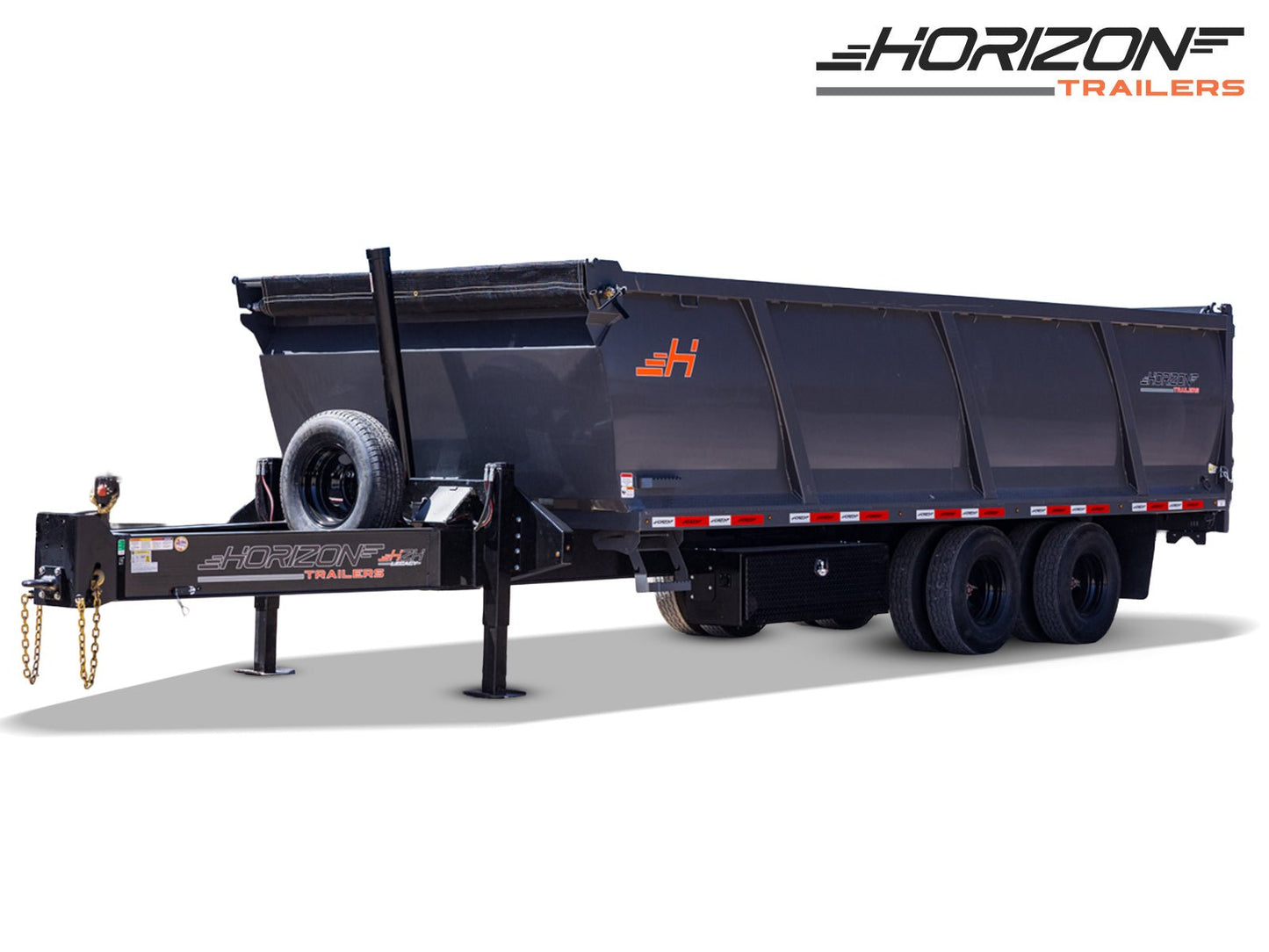 Horizon HZH Pintle Hitch Dump Trailer - Stryker Dealership Group