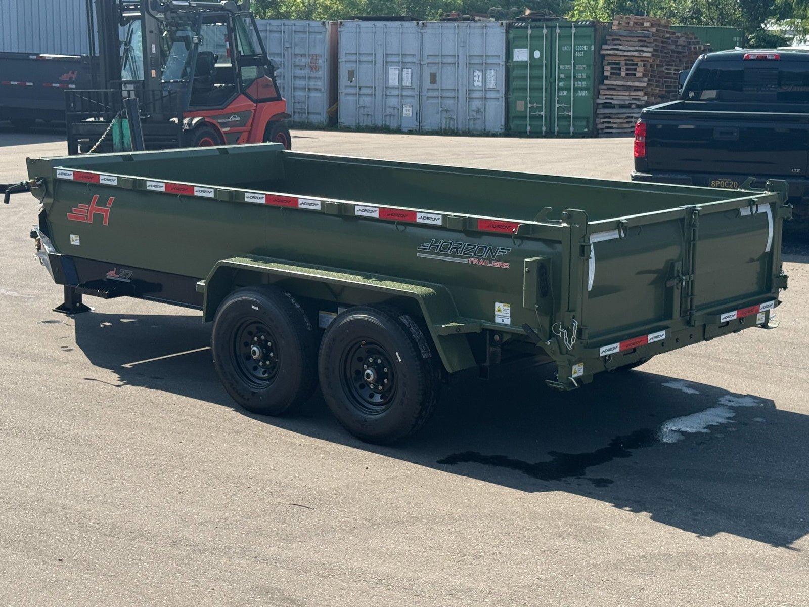 Horizon LZ7 Bumper Pull Dump Trailer - Stryker Dealership Group