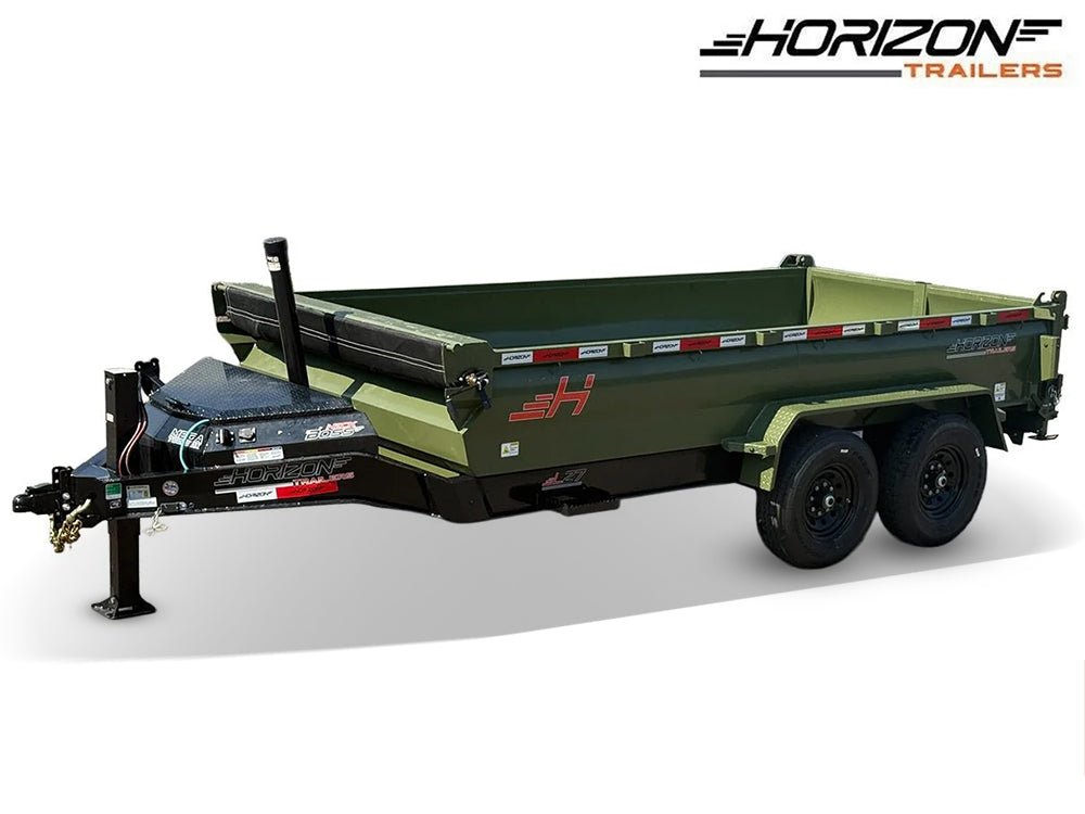 Horizon LZ7 Bumper Pull Dump Trailer