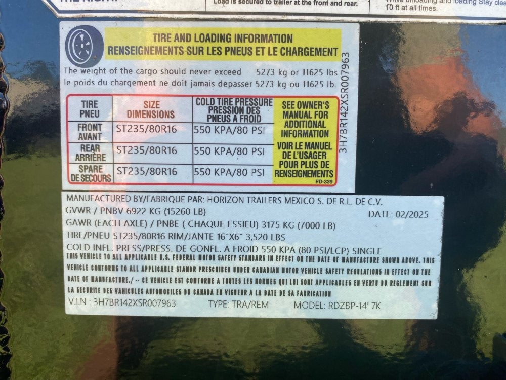 Horizon 14' RDZ BP Roll off Bundle (2) 7k Axles + 3 Bins w/ 4' Walls - Roll Off Packages/RO 14' Bumper Pull - Stryker Dealership Group