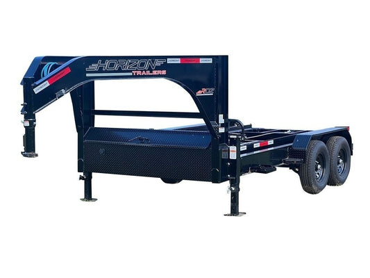 Horizon 14' RDZ GN Roll Off Base 2 - 7k Axles - Roll Off Base Trailer - RO 14' Gooseneck - TrailerSwap