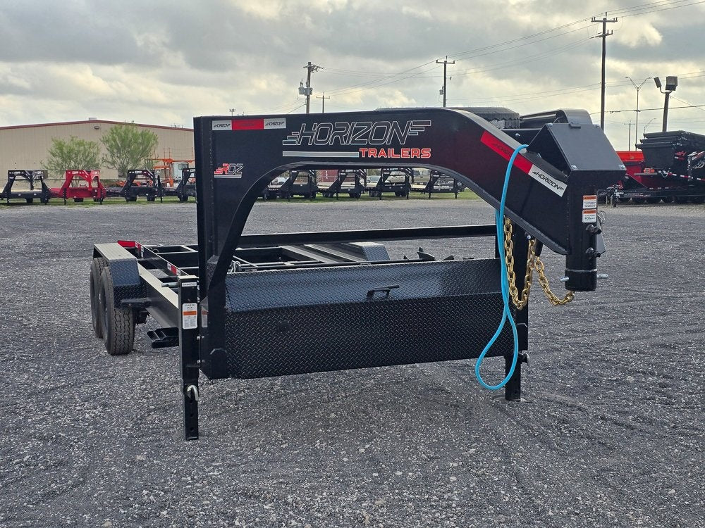 Horizon 14' RDZ GN Roll Off Base 2 - 7k Axles - Roll Off Base Trailer - RO 14' Gooseneck - TrailerSwap