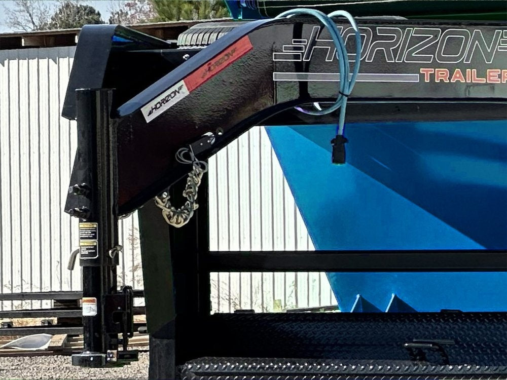 Horizon 14' RDZ GN Roll off Bundle (2) 7k Axles + 1 Bins w/ 4' Walls - Roll Off Packages - RO 14' Gooseneck - TrailerSwap