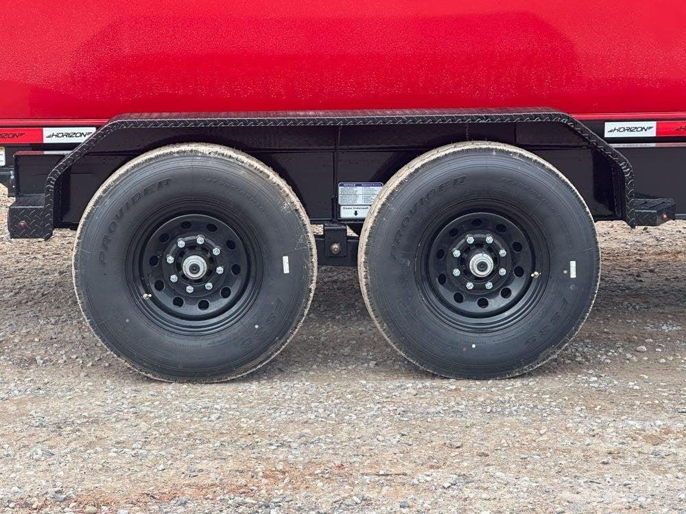 Horizon 14' RDZ GN Roll off Bundle (2) 7k Axles + 1 Bins w/ 4' Walls - Roll Off Packages - RO 14' Gooseneck - TrailerSwap