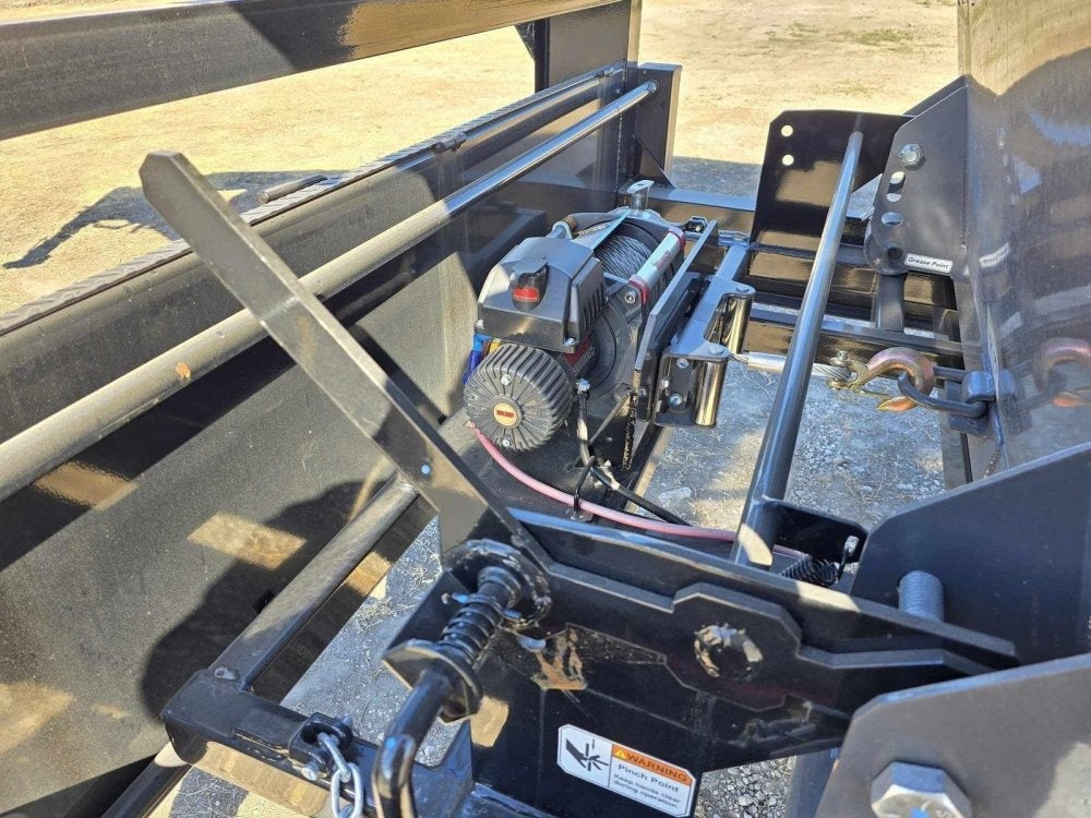 Horizon 14' RDZ GN Roll off Bundle (2) 7k Axles + 3 Bins w/ 4' Walls - Roll Off Packages - RO 14' Gooseneck - TrailerSwap