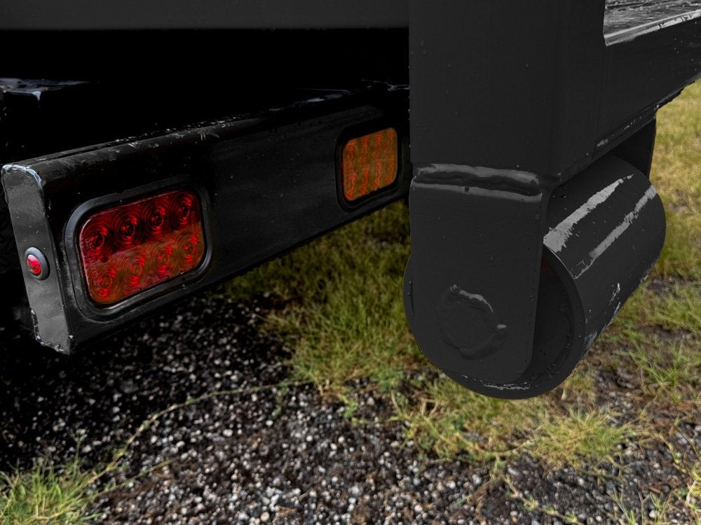 Horizon 14' RDZ GN Roll off Bundle (2) 7k Axles + 2 Bins w/ 4' Walls - Roll Off Packages/RO 14' Gooseneck - Stryker Dealership Group