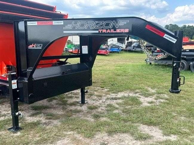 Horizon 16' HRD GN Roll off Bundle (2) 10k Axles + 3 Bins w/ 4' Walls HZN16GN10K4FTEDZ3ORANGEAL - Ghost ROP - Stryker Dealership Group