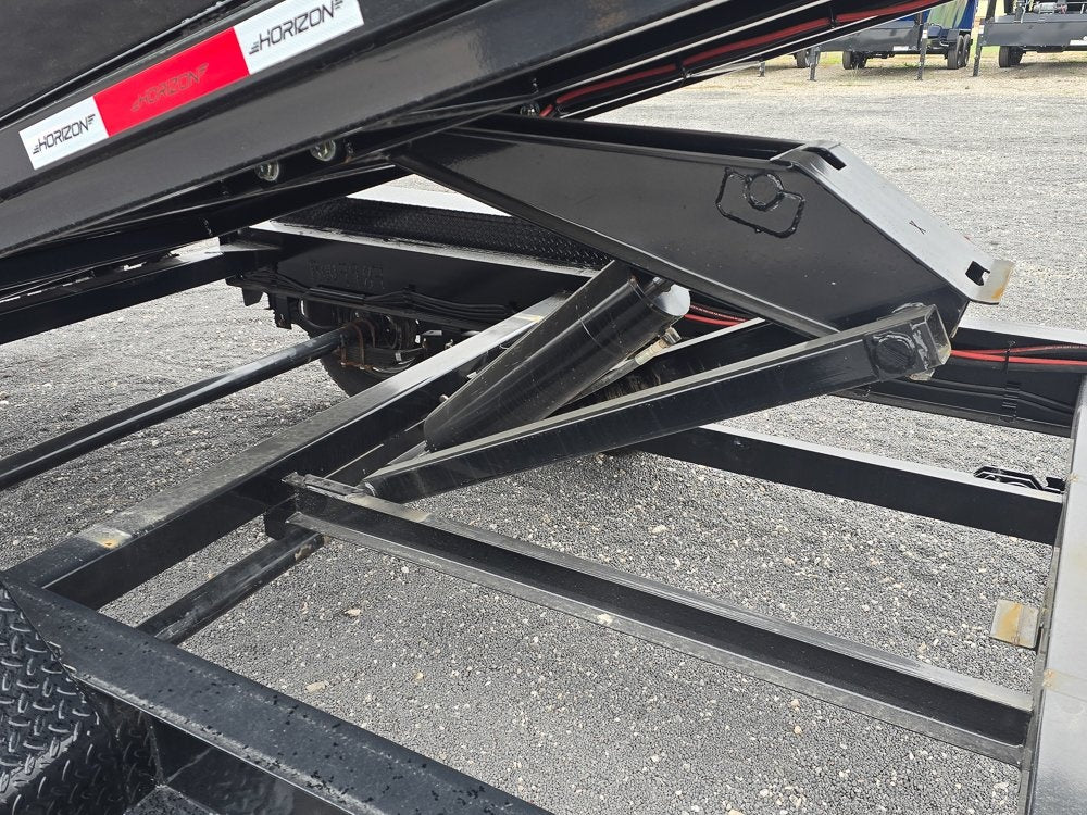 Horizon 16' RDZ BP Roll off Bundle (2) 7k Axles + 2 Bins w/ 4' Walls - Roll Off Packages - RO 16' Bumper Pull - TrailerSwap