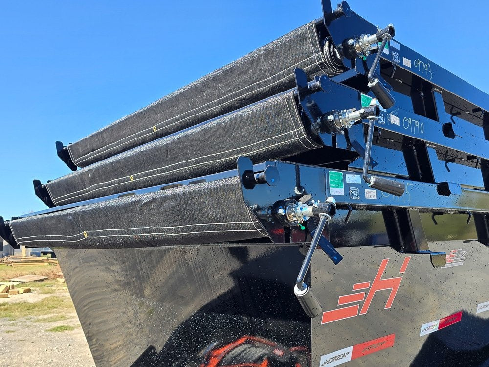 Horizon 16' RDZ BP Roll off Bundle (2) 7k Axles + 3 Bins w/ 4' Walls - Roll Off Packages/RO 16' Bumper Pull - Stryker Dealership Group