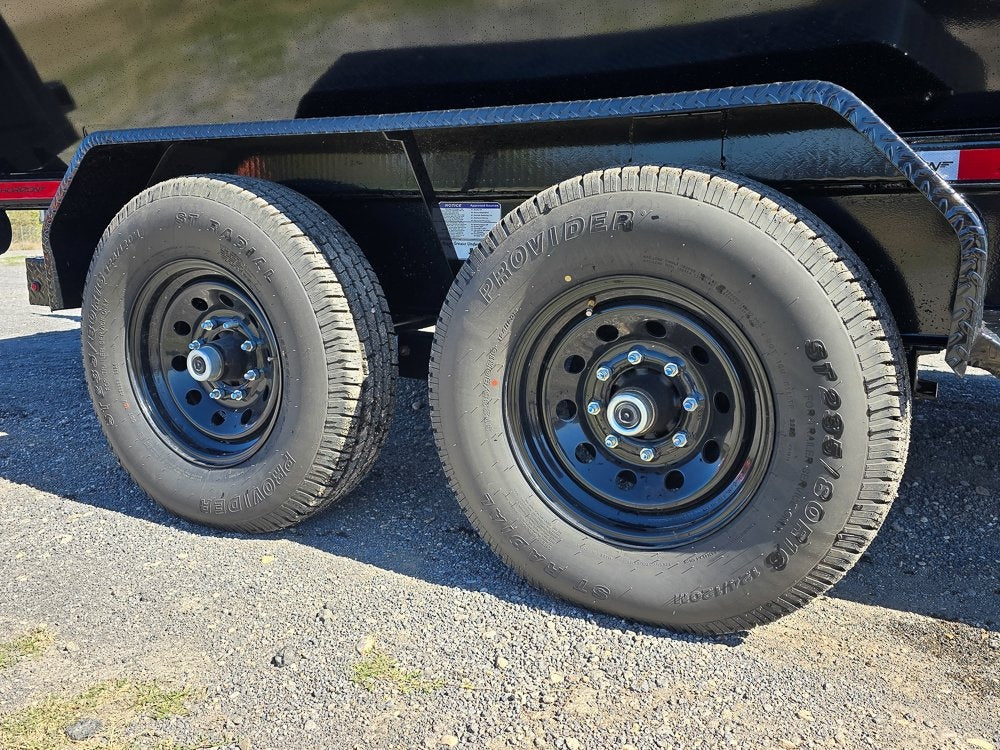 Horizon 16' RDZ BP Roll off Bundle (2) 7k Axles + 3 Bins w/ 4' Walls - Roll Off Packages/RO 16' Bumper Pull - Stryker Dealership Group