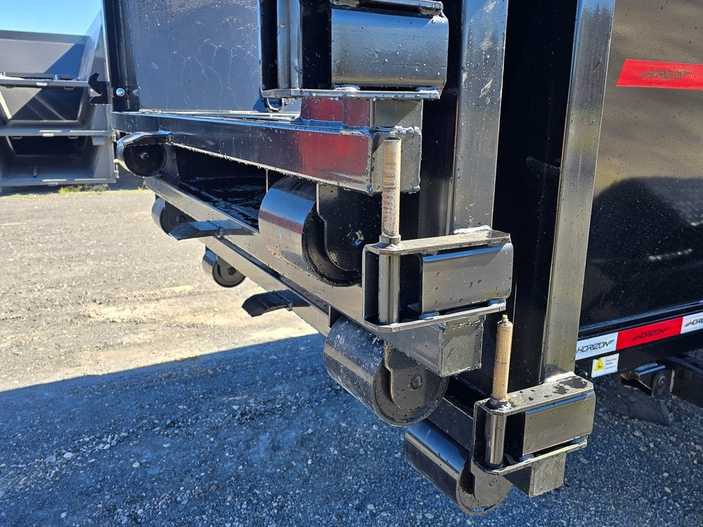 Horizon 16' RDZ BP Roll off Bundle (2) 7k Axles + 3 Bins w/ 4' Walls - Roll Off Packages/RO 16' Bumper Pull - Stryker Dealership Group