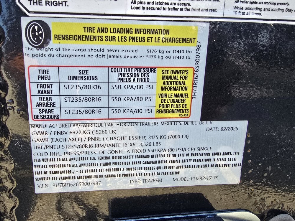 Horizon 16' RDZ BP Roll off Bundle (2) 7k Axles + 3 Bins w/ 4' Walls - Roll Off Packages/RO 16' Bumper Pull - Stryker Dealership Group