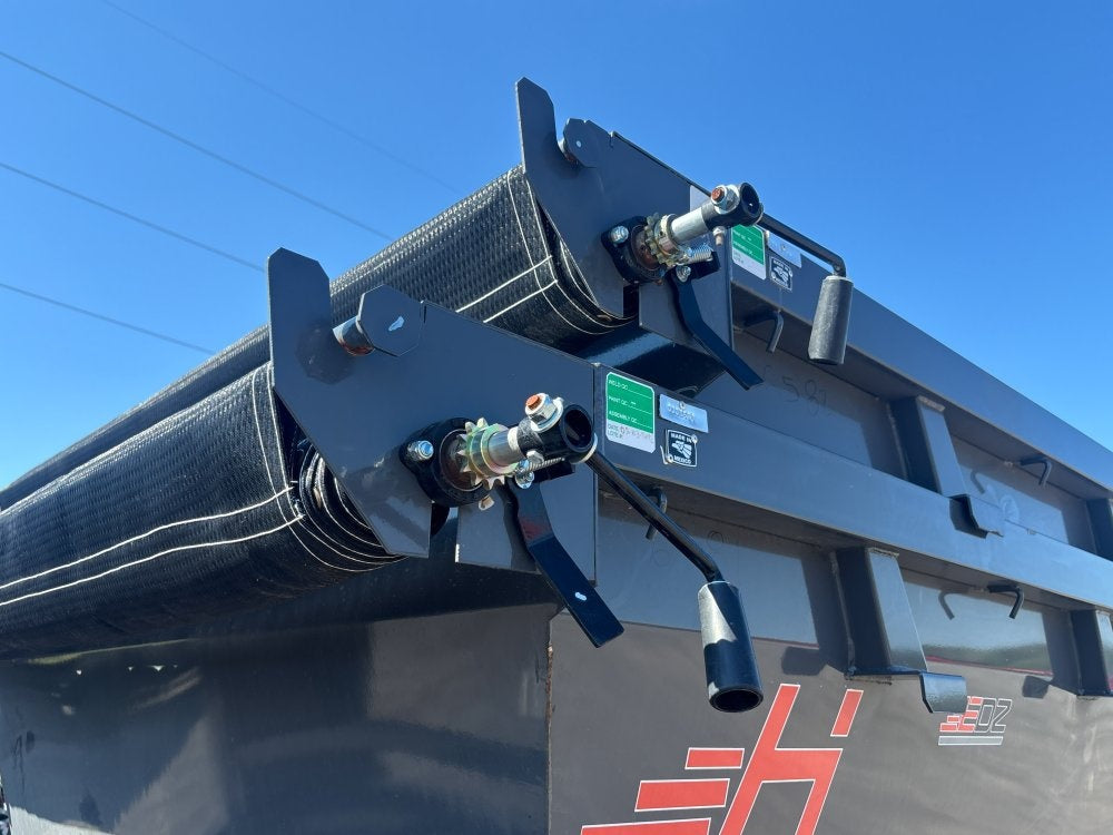 Horizon 16' RDZ GN Roll off Bundle (2) 7k Axles + 2 Bin w/ 4' Walls - Roll Off Packages - RO 16' Gooseneck - TrailerSwap