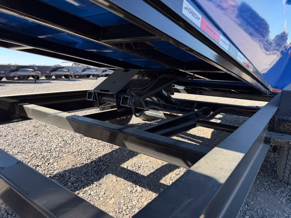 Horizon 16' RDZ GN Roll off Bundle (2) 7k Axles + 3 Bins w/ 4' Walls - Roll Off Packages - RO 16' Gooseneck - TrailerSwap
