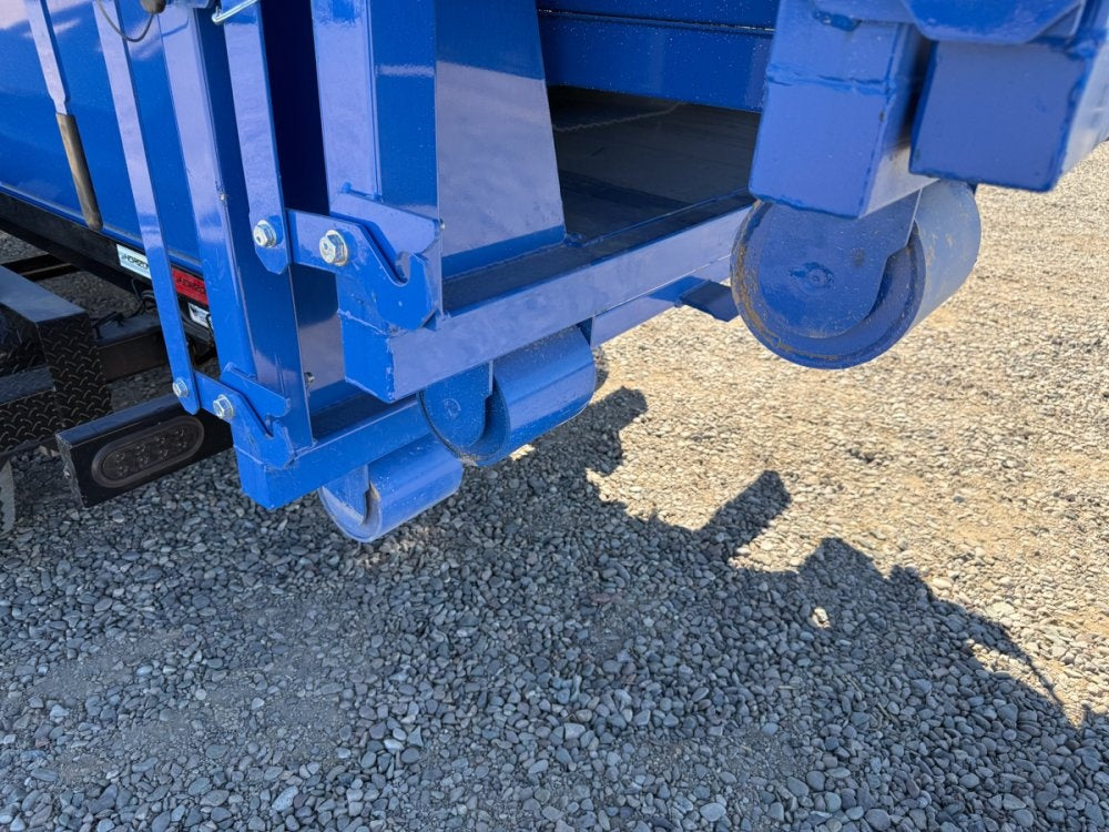 Horizon 16' RDZ GN Roll off Bundle (2) 7k Axles + 3 Bins w/ 4' Walls - Roll Off Packages - RO 16' Gooseneck - TrailerSwap