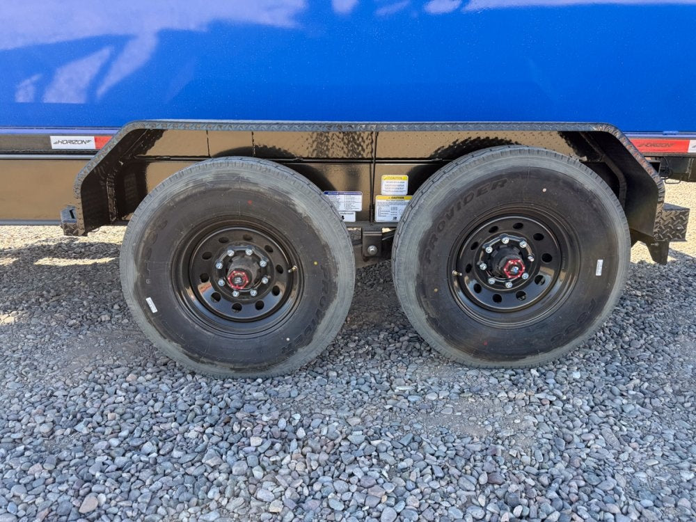 Horizon 16' RDZ GN Roll off Bundle (2) 7k Axles + 3 Bins w/ 4' Walls - Roll Off Packages - RO 16' Gooseneck - TrailerSwap