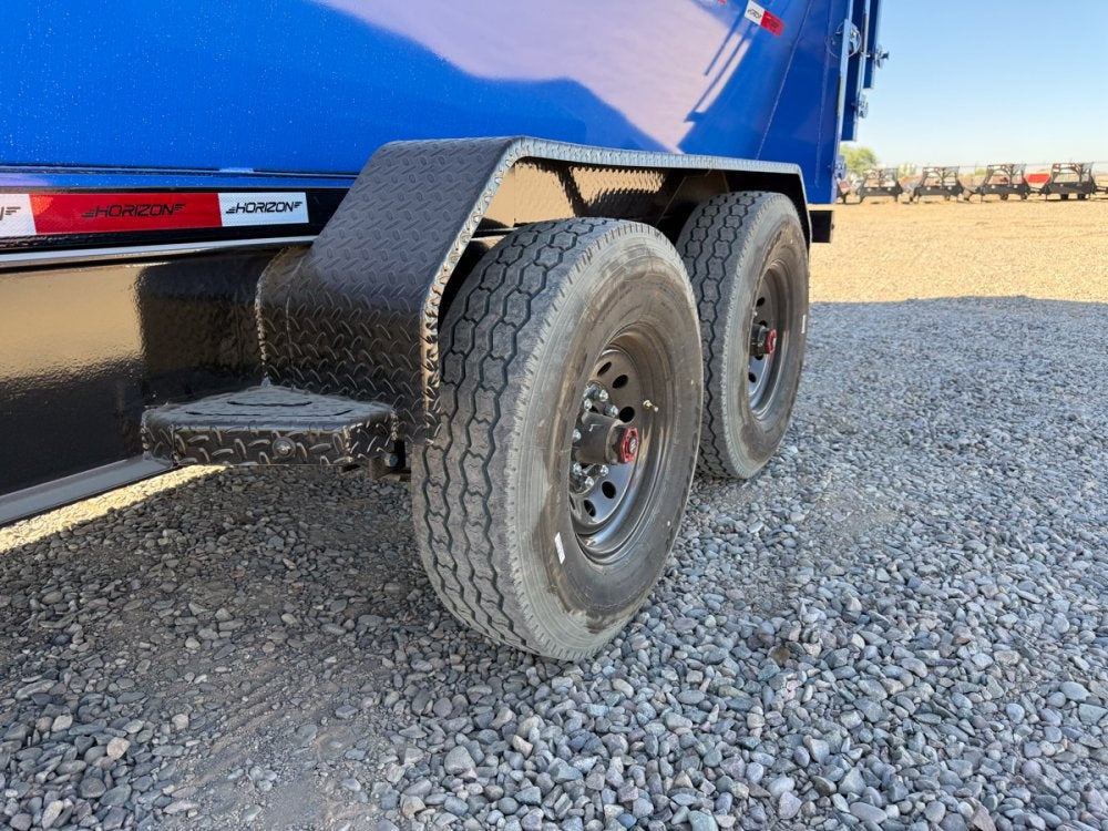 Horizon 16' RDZ GN Roll off Bundle (2) 7k Axles + 3 Bins w/ 4' Walls - Roll Off Packages - RO 16' Gooseneck - TrailerSwap