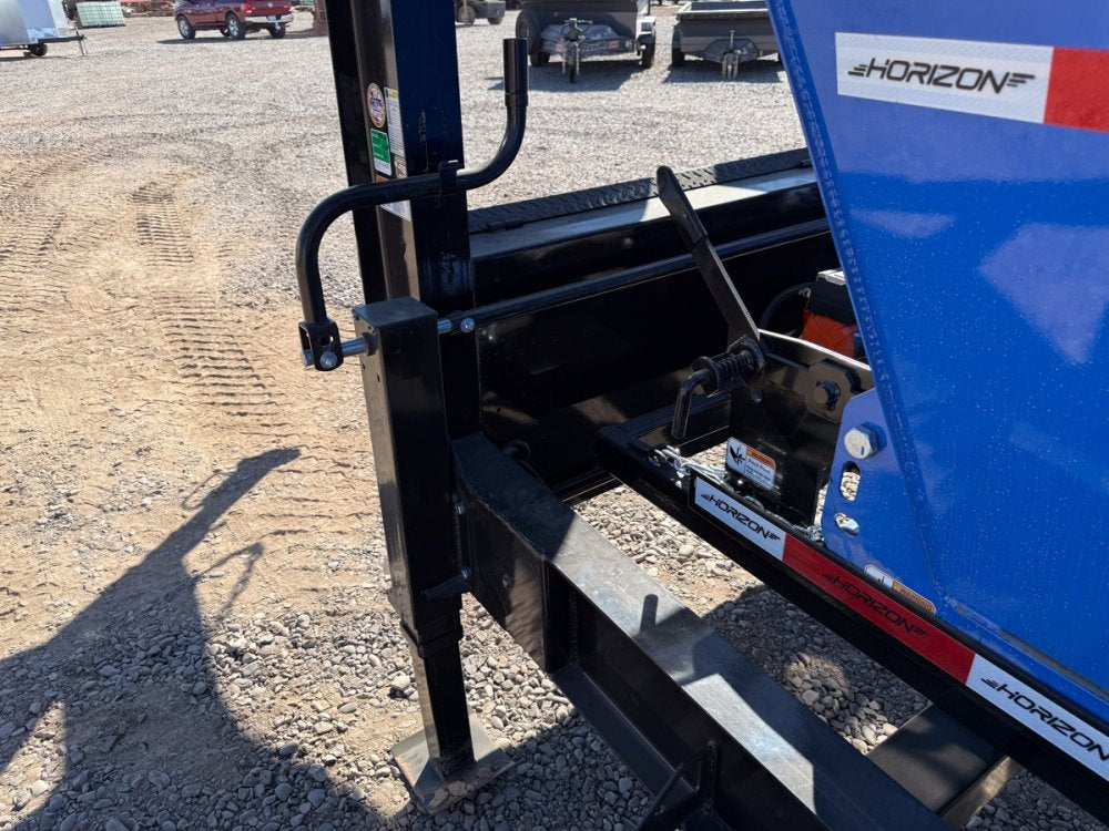 Horizon 16' RDZ GN Roll off Bundle (2) 7k Axles + 3 Bins w/ 4' Walls - Roll Off Packages - RO 16' Gooseneck - TrailerSwap