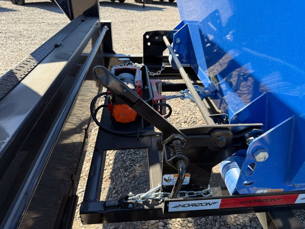Horizon 16' RDZ GN Roll off Bundle (2) 7k Axles + 3 Bins w/ 4' Walls - Roll Off Packages - RO 16' Gooseneck - TrailerSwap