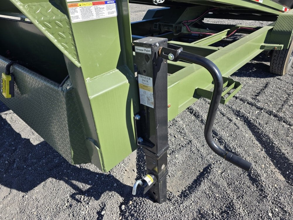 Horizon 16' RDZ GN Roll off Bundle (2) 7k Axles + 3 Bins w/ 4' Walls - Roll Off Packages - RO 16' Gooseneck - TrailerSwap