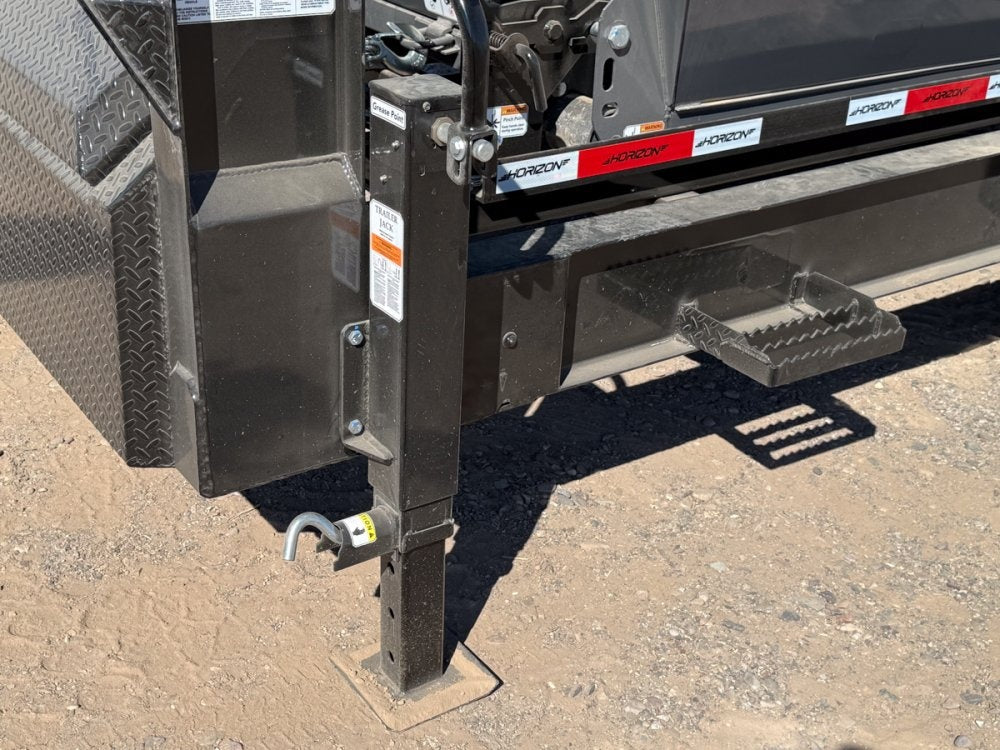 Horizon 16' RDZ GN Roll off Bundle (2) 7k Axles + 3 Bins w/ 4' Walls - Roll Off Packages/RO 16' Gooseneck - Stryker Dealership Group