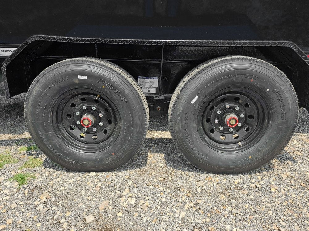 Horizon 16' RDZ GN Roll off Bundle (2) 8k Axles + 3 Bins w/ 4' Walls - Roll Off Packages/RO 16' Gooseneck - Stryker Dealership Group