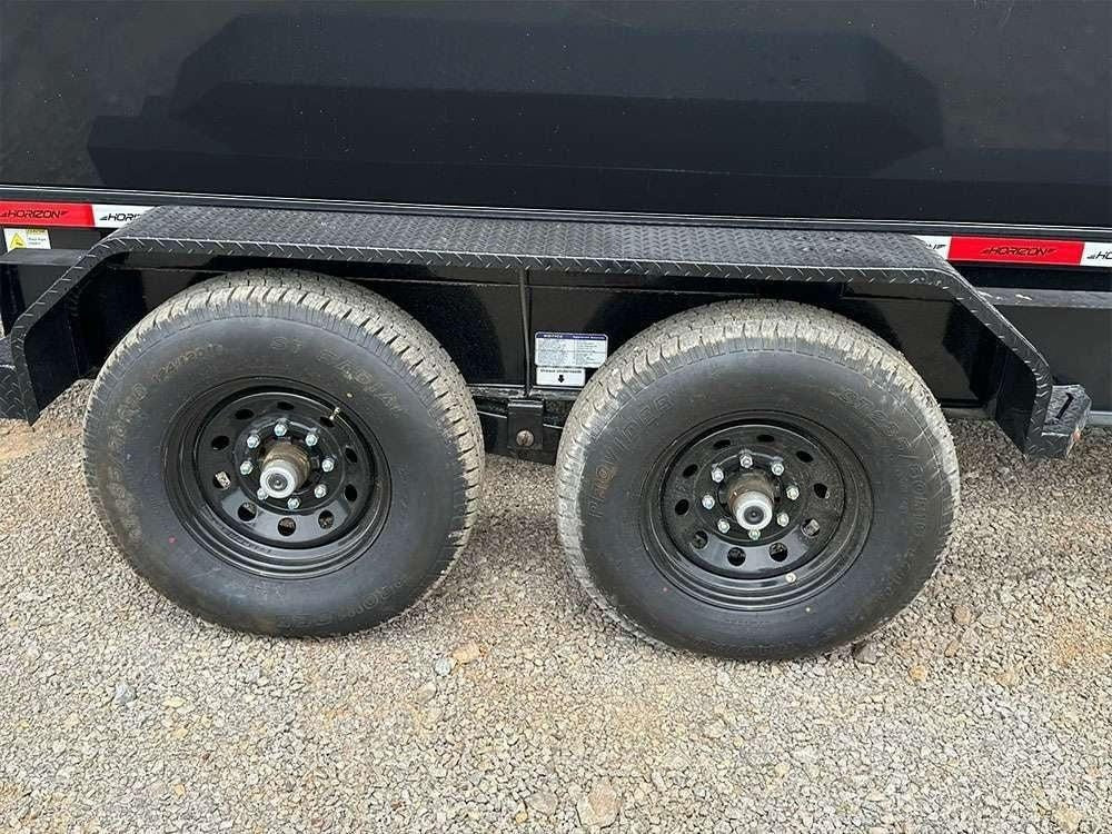 Horizon 16' RDZ GN Roll off Bundle (2) 8k Axles + 3 Bins w/ 4' Walls HZN16GN8K4FTEDZ3BLKMI - Ghost ROP - Stryker Dealership Group