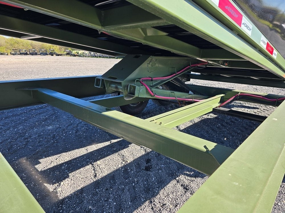 Horizon 16' RDZ GN Roll off Bundle (2) 8k Axles + Bin 6' Walls - Roll Off Packages - RO 16' Gooseneck - Stryker Dealership Group