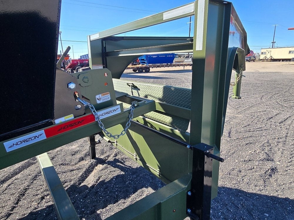 Horizon 16' RDZ GN Roll off Bundle (2) 8k Axles + Bin 6' Walls - Roll Off Packages - RO 16' Gooseneck - Stryker Dealership Group