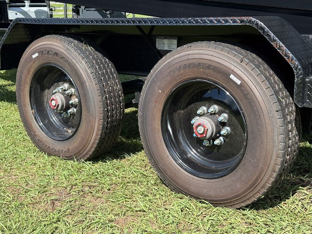 Horizon 20' HRD GN Roll off Bundle (2) 10k Axles + 3 Bins w/ 4' Walls - Roll Off Packages - RO 20' Gooseneck - TrailerSwap