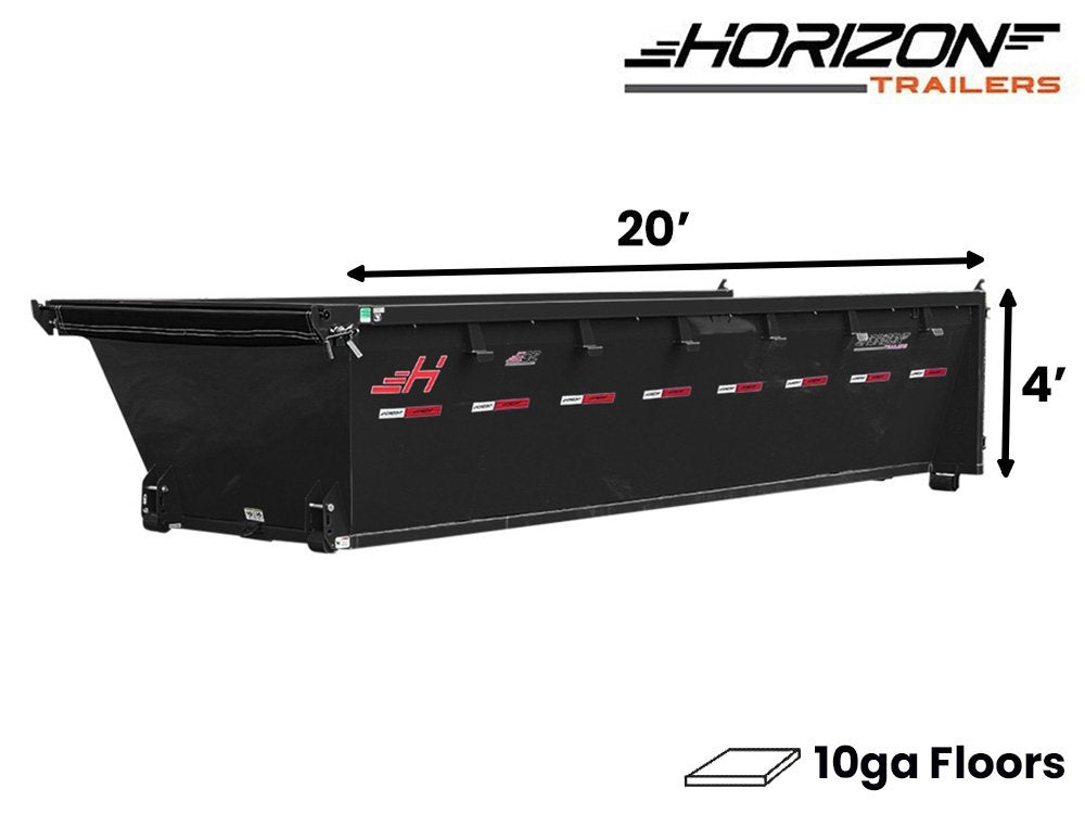 Horizon HDZ Roll Off Bin - Roll Off Bin - TrailerSwap