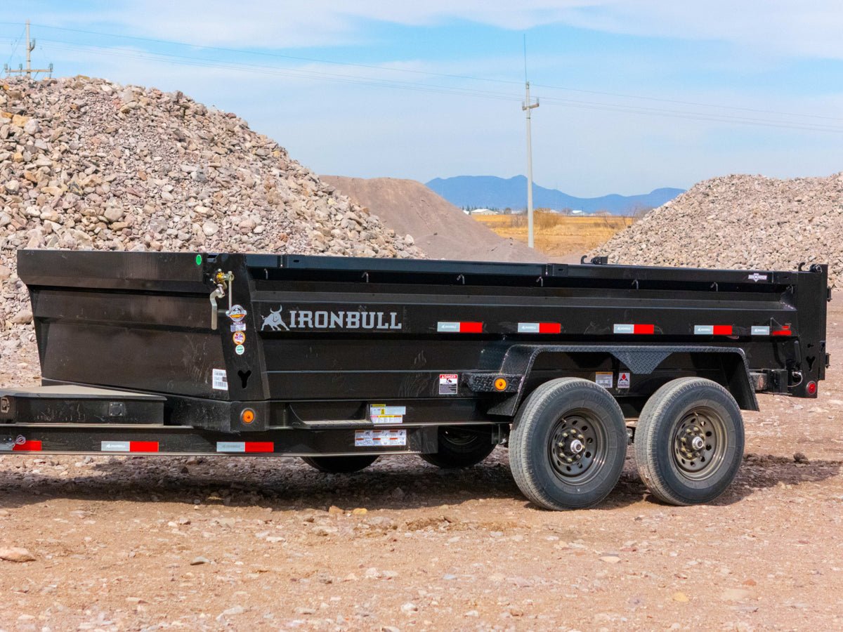 IronBull DTB Bumper Pull Dump Trailer - Stryker Dealership Group
