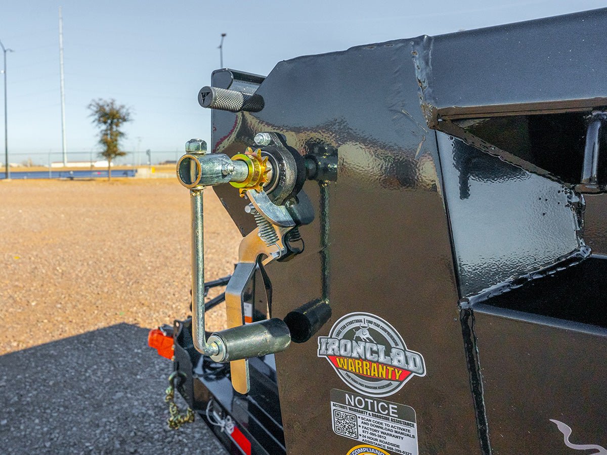 IronBull DTB Bumper Pull Dump Trailer