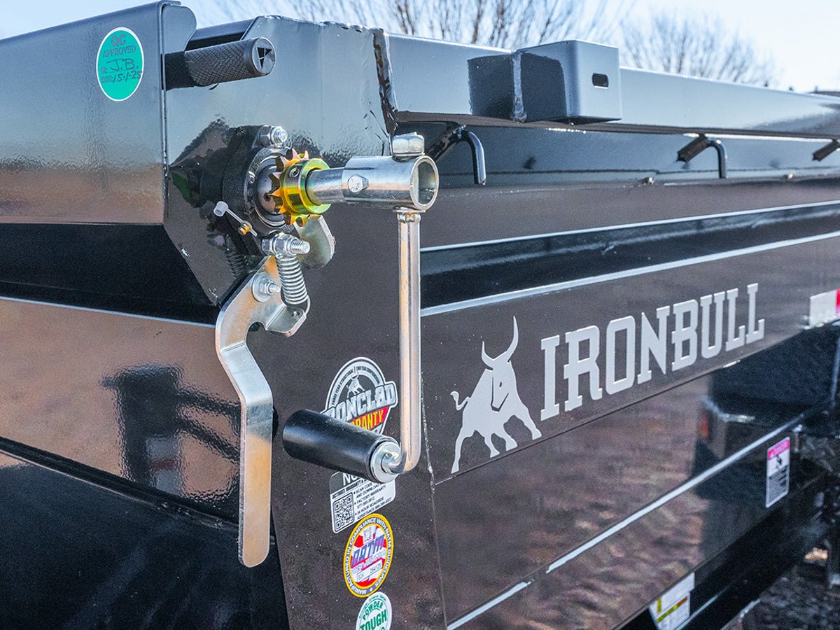 IronBull DTB Bumper Pull Dump Trailer