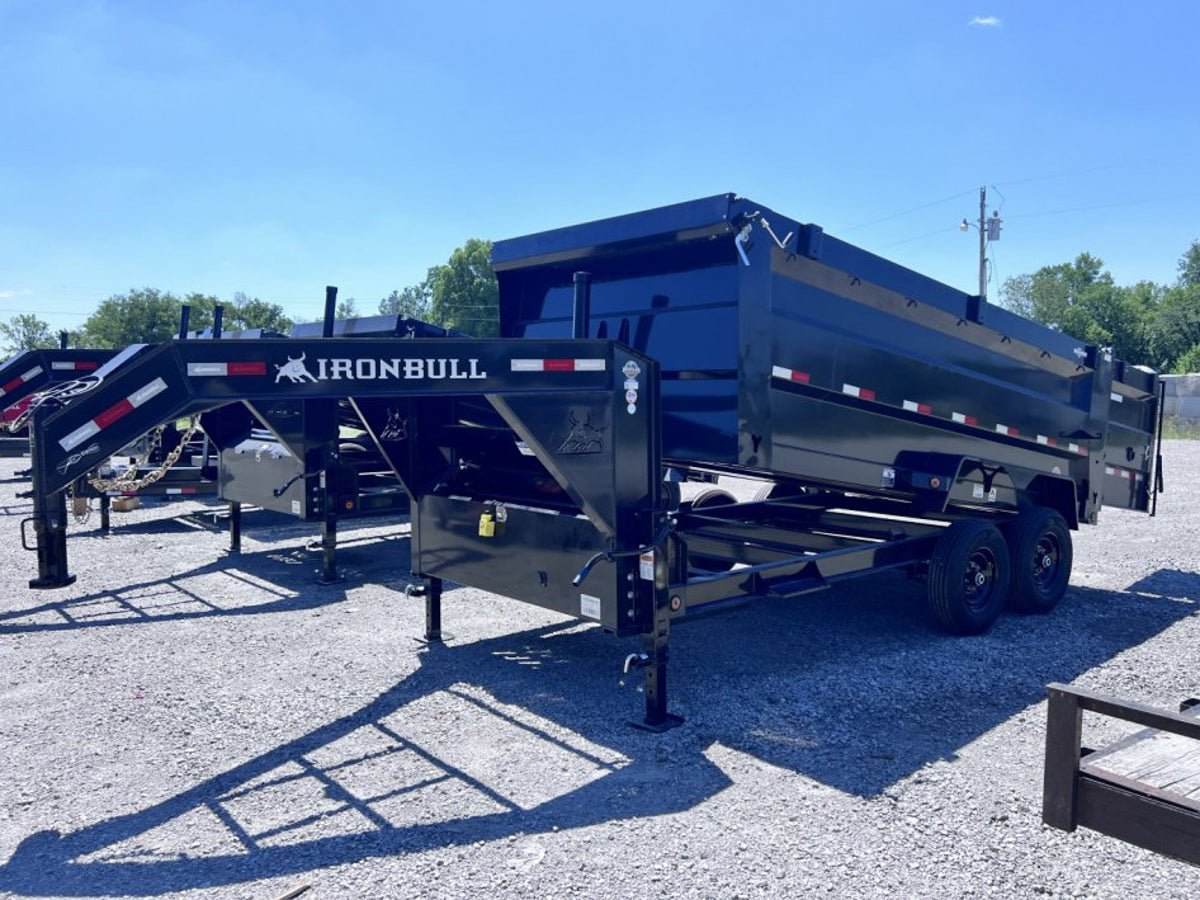 IronBull DTG Gooseneck Dump Trailer - Stryker Dealership Group