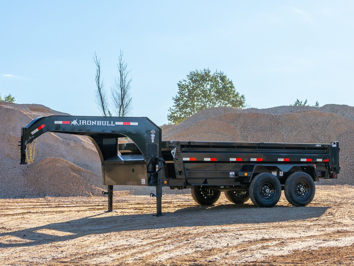 IronBull DTG Gooseneck Dump Trailer - Stryker Dealership Group