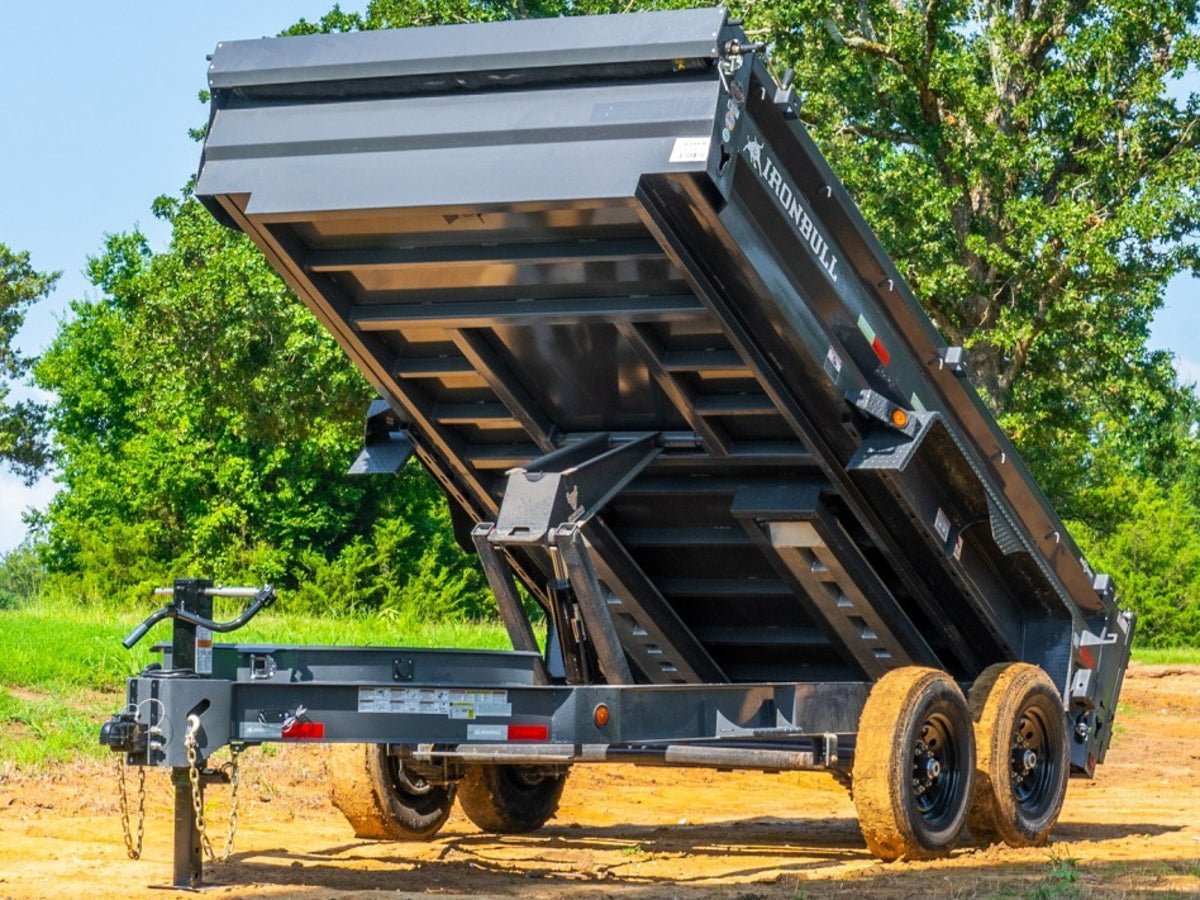 IronBull DWB Bumper Pull Dump Trailer - Stryker Dealership Group
