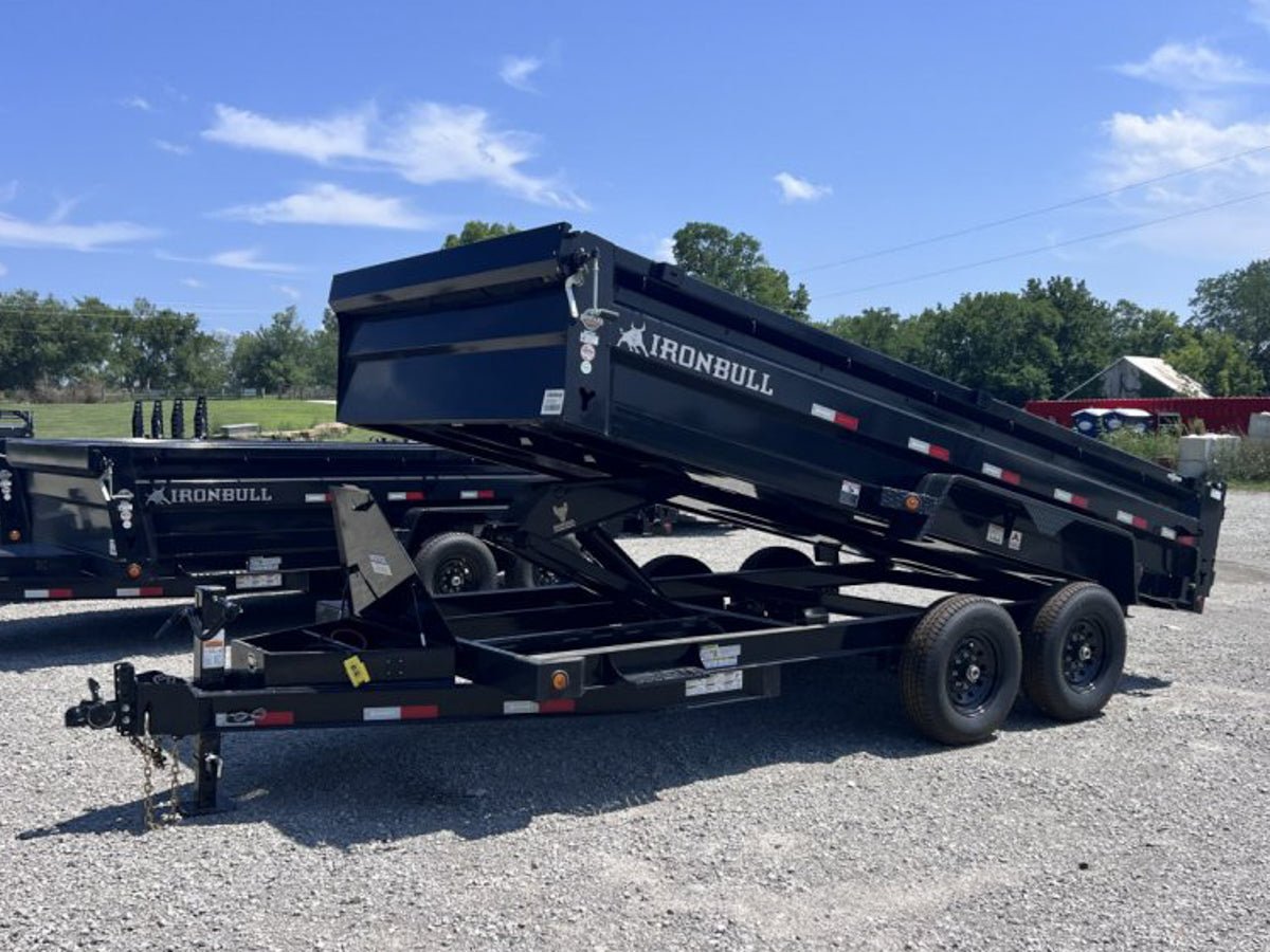 IronBull DWB Bumper Pull Dump Trailer - Stryker Dealership Group