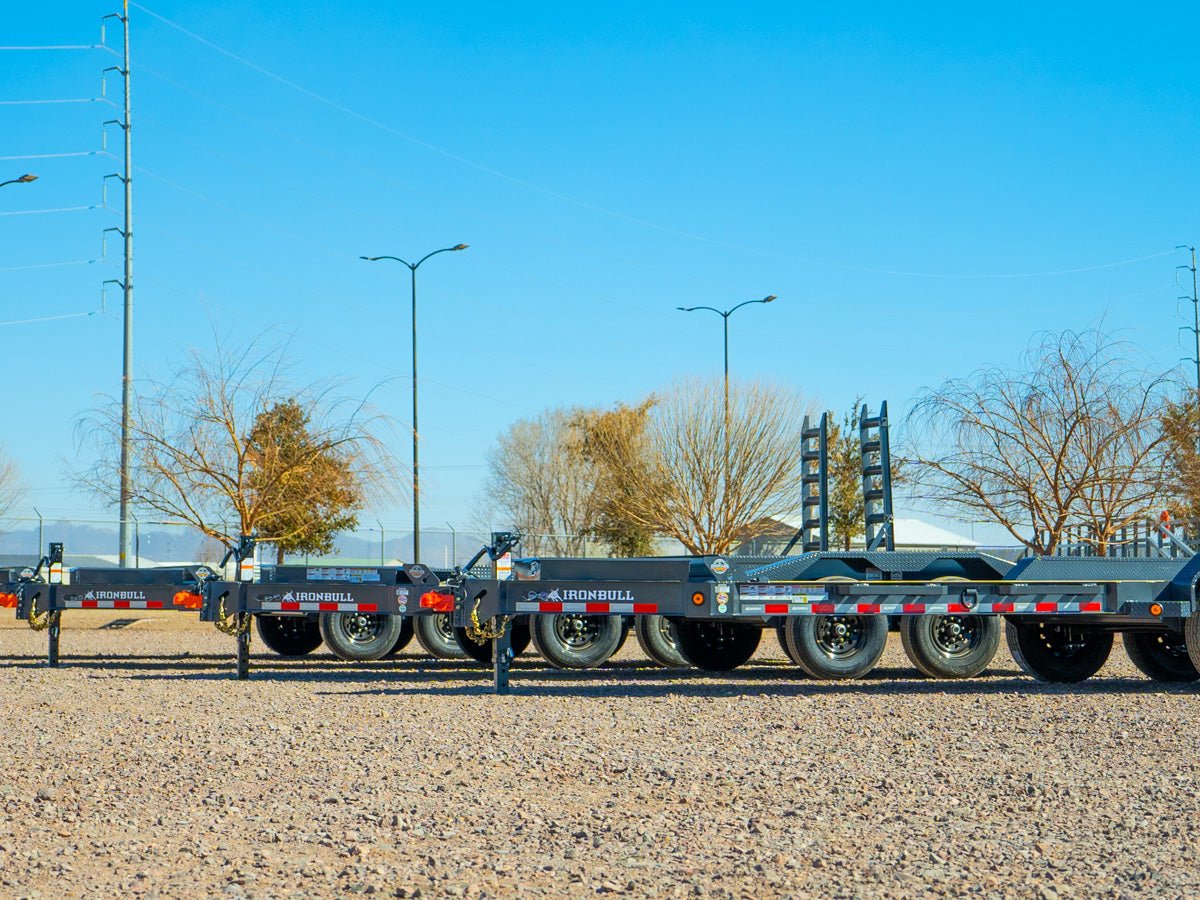 IronBull EWB Bumper Pull Equipment Trailer
