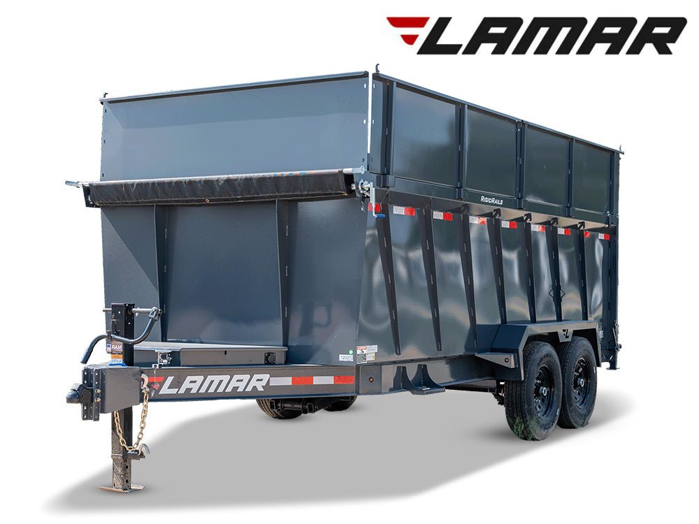 Lamar DL Low Profile Bumper Pull Dump Trailer - Stryker Dealership Group