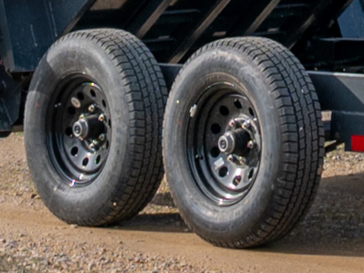 Lamar DS Mini Bumper Pull Dump Trailer - Stryker Dealership Group