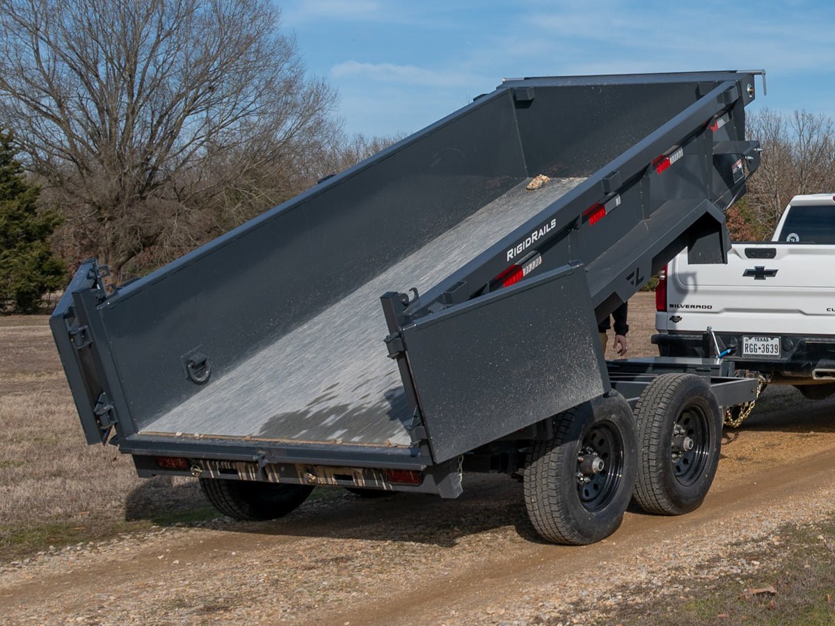 Lamar DS Mini Bumper Pull Dump Trailer - Stryker Dealership Group