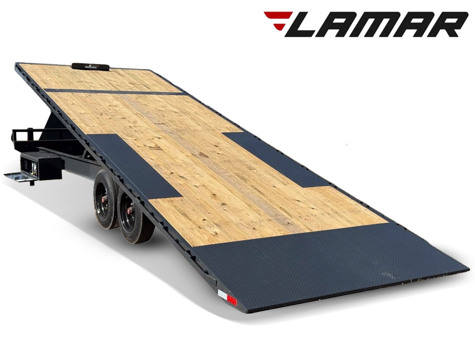 Lamar FA Bumper Pull Deckover Full Tilt Trailer - Stryker Dealership Group