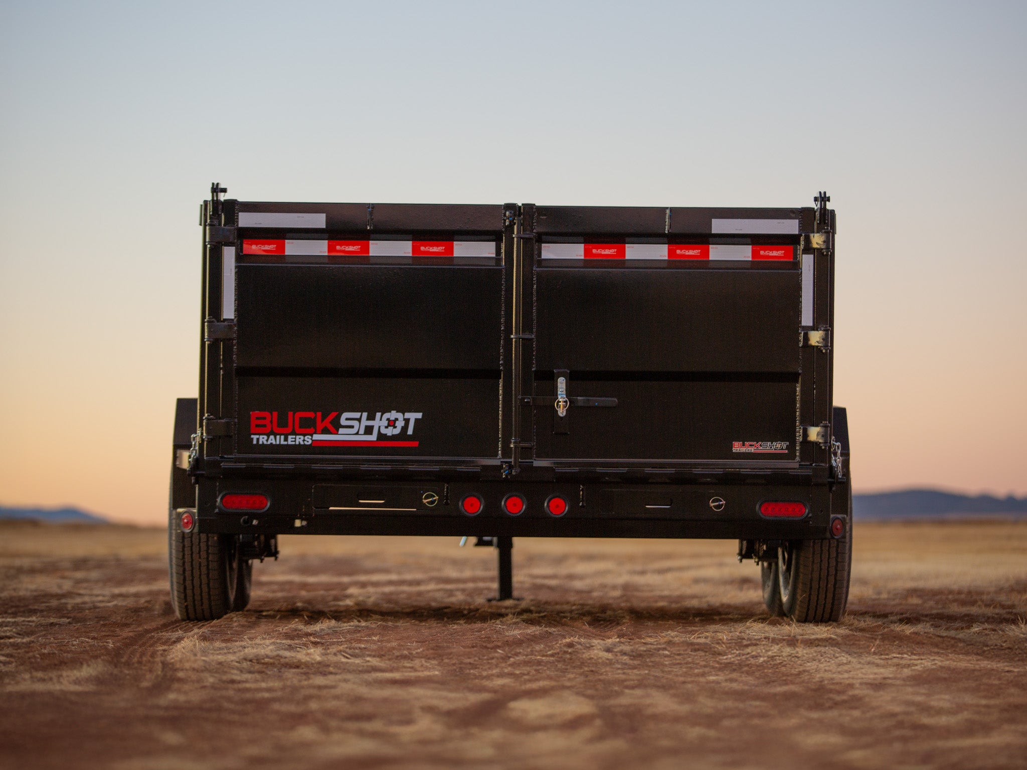Buckshot LP Bumper Pull Dump Trailer