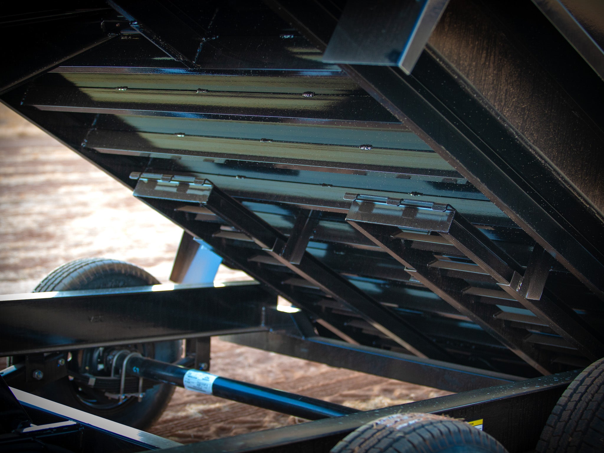 Buckshot LP Bumper Pull Dump Trailer