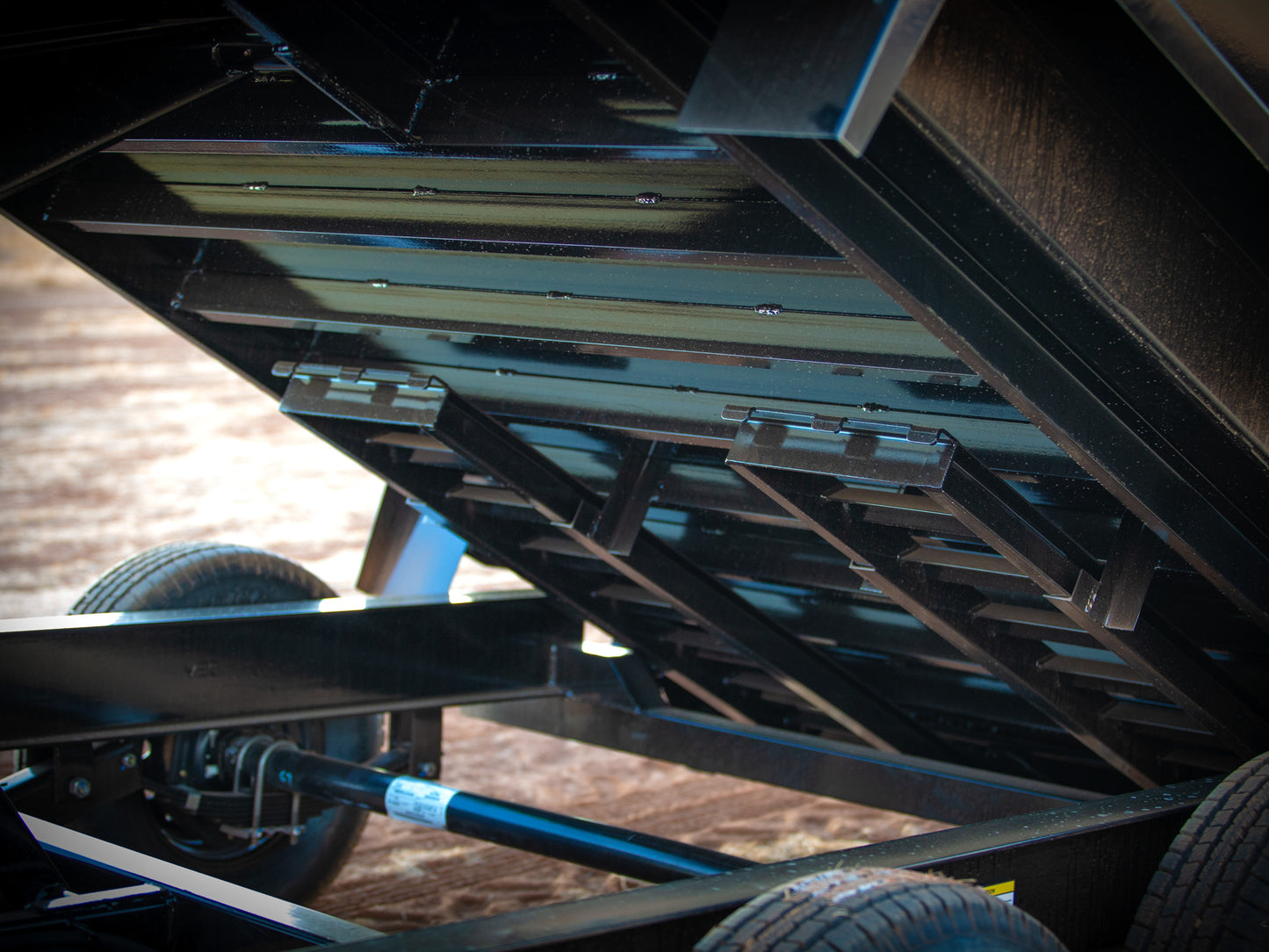 Buckshot LP Bumper Pull Dump Trailer