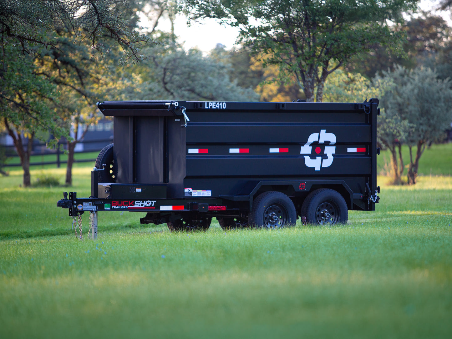Buckshot LPE Bumper Pull Dump Trailer